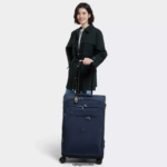 Kipling κυλιόμενες αποσκευές μπλε μπλε γυναίκες youri spin medium 4 τροχούς κυλιόμενες αποσκευές Z0Z64R522 - Image 4