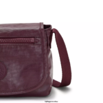 Kipling μίνι τσάντες μπορντό λάκα γυναίκες Μίνι τσάντα χιαστί μεταλλική sabian Z0Z64R99 - Image 5