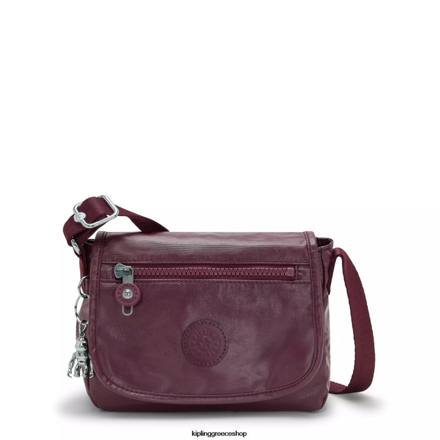 kipling_cebcceafcebdceb9_cf84cf83ceaccebdcf84ceb5cf82_cebccf80cebfcf81cebdcf84cf8c_cebbceaccebaceb1_ceb3cf85cebdceb1ceafceba.png Kipling μίνι τσάντες μπορντό λάκα γυναίκες Μίνι τσάντα χιαστί μεταλλική sabian Z0Z64R99 - Image 1