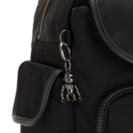 Kipling μίνι τσάντες πλούσιο μαύρο γυναίκες City pack μίνι σακίδιο πλάτης Z0Z64R395 - Image 5