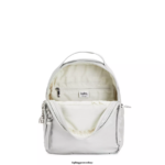 Kipling μικρά σακίδια φωτεινό μεταλλικό γυναίκες kae μεταλλικό σακίδιο πλάτης Z0Z64R385 - Image 3