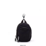 Kipling μπρελόκ αληθινό μαύρο γυναίκες Μίνι μπρελόκ σεούλ Z0Z64R616