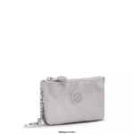 Kipling μπρελόκ λείο ασημί μεταλλικό γυναίκες creativity μίνι πουγκί μεταλλικό μπρελόκ Z0Z64R609 - Image 2