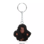 Kipling μπρελόκ μαύρο τονικό γυναίκες μπρελόκ sven extra small μαϊμού Z0Z64R724
