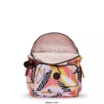 Kipling σακίδια μόδας αφηρημένη άδεια γυναίκες Σακίδιο πλάτης με στάμπα πόλης Z0Z64R339 - Image 3