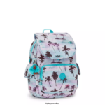 Kipling σακίδια μόδας τύπωμα παλάμης σκιάς γυναίκες Σακίδιο πλάτης με στάμπα πόλης Z0Z64R338 - Image 2