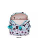 Kipling σακίδια μόδας τύπωμα παλάμης σκιάς γυναίκες Σακίδιο πλάτης με στάμπα πόλης Z0Z64R338 - Image 3