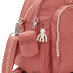 Kipling σακούλες για πάνες vintage ροζ γυναίκες τσάντα πάνας camama Z0Z64R242 - Image 5