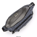 Kipling τσάντες χιαστί μαυριδερό πλακάκι γυναίκες gabbie μικρή εμπριμέ χιαστί τσάντα Z0Z64R147 - Image 3