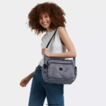 Kipling τσάντες χιαστί μαυριδερό πλακάκι γυναίκες τσάντα χιαστί με στάμπα gabbie Z0Z64R142 - Image 4