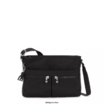 Kipling τσάντες χιαστί μαύρο νουάρ γυναίκες νέα τσάντα χιαστί angie Z0Z64R168