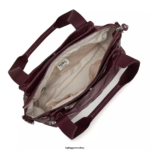 Kipling τσάντες ώμου μπορντό λάκα γυναίκες elysia μεταλλική τσάντα ώμου Z0Z64R203 - Image 3