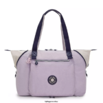 Kipling tote τσάντες απαλό μπλοκ λιλά γυναίκες wellness art m tote bag Z0Z64R263
