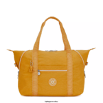 Kipling tote τσάντες γρήγορο κίτρινο γυναίκες art medium tote τσάντα Z0Z64R256