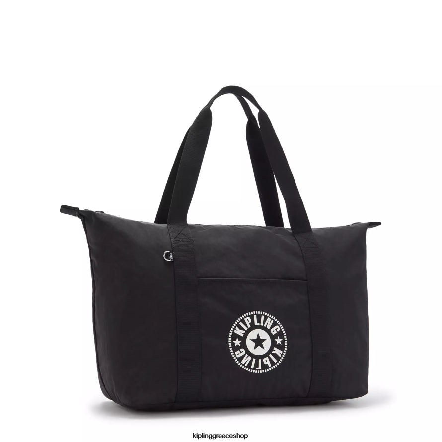 Kipling tote τσάντες μαύρο lite γυναίκες art medium lite tote τσάντα Z0Z64R268 - Image 2