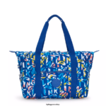 Kipling tote τσάντες νέο γυναίκες art medium printed tote bag Z0Z64R259