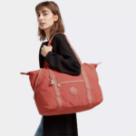 Kipling tote τσάντες vintage ροζ γυναίκες art medium tote τσάντα Z0Z64R257 - Image 4